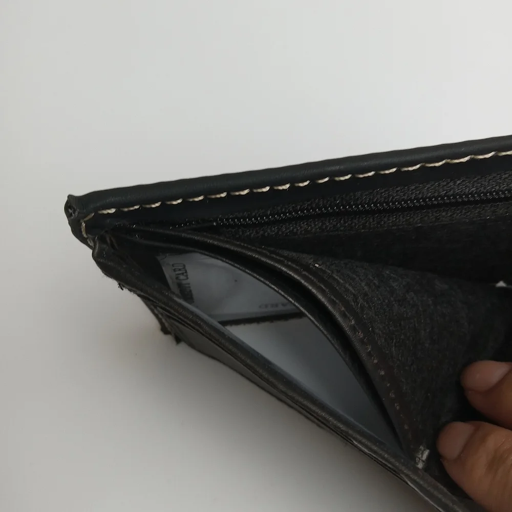 Men's Western Wallet Genuine‎ Leather Hand Crafted Bifold Cowboy Rodeo Wallet